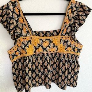 FREE people bohemian tank ~ size Small